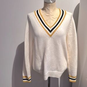 Maje Varsity Sweater